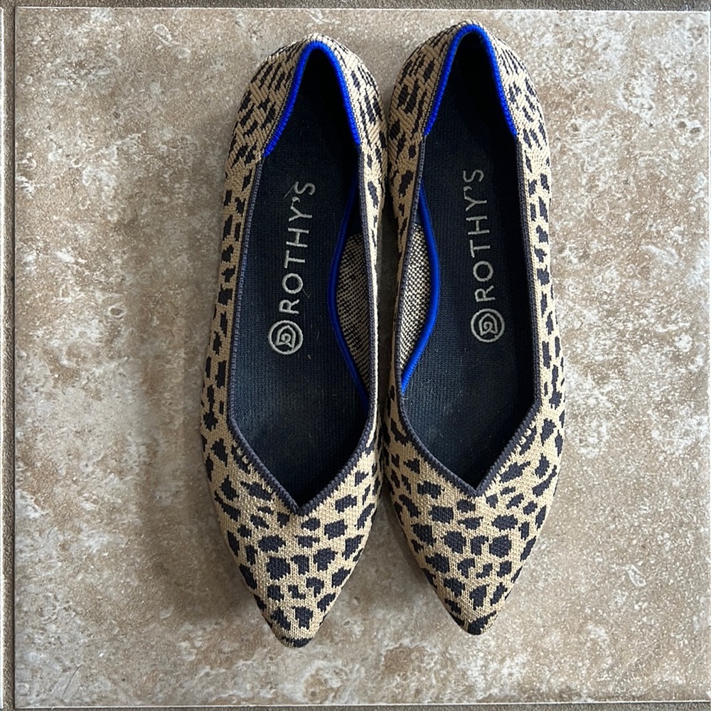 Rothy’s leopard shoes